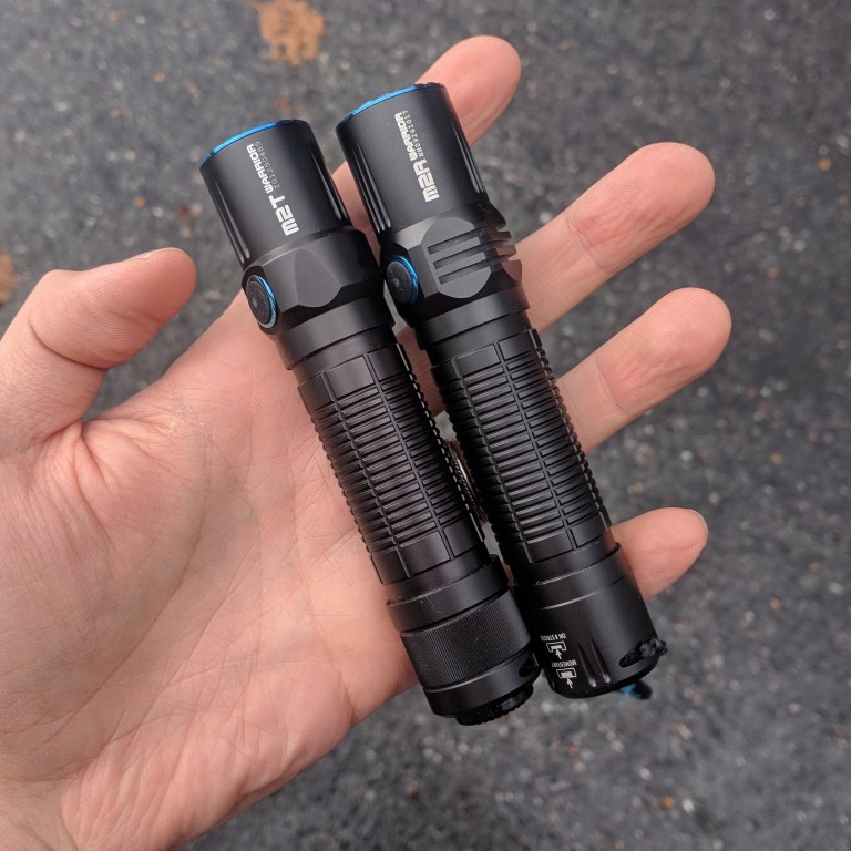 Olight M2T M2R comparrison flashlight review civilgear.jpg